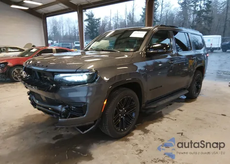 2024 Jeep Wagoneer Series Ii Carbide 4X4 z USA, uszkodzony, nr VIN 1C4SJVBP1RS159091